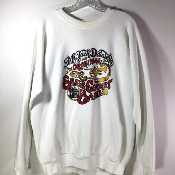 Vtg Mr. Jack Daniel's Silver Cornet Band Shirt XL - Picture 6 of 7